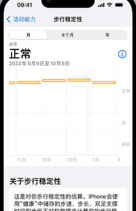 呼玛iPhone手机维修如何在iPhone开启'步行稳定性通知'