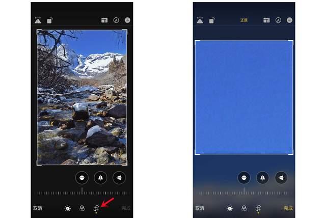 呼玛苹果手机维修分享iPhone手机如何使用裁剪功能隐藏照片 