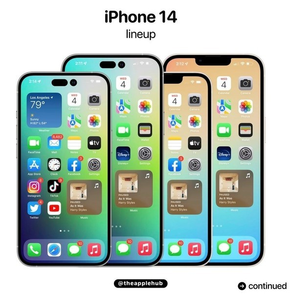 呼玛苹果14维修分享iPhone 14全家福 