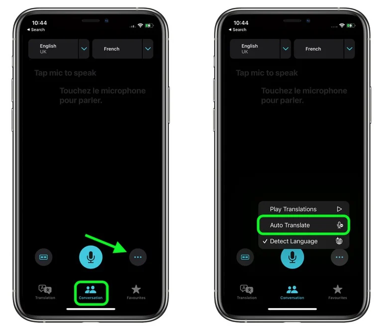 呼玛苹果手机维修分享iOS 15 “翻译” App 新改进 