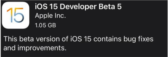 呼玛苹果手机维修分享如何升级到iOS15.0 beta5 