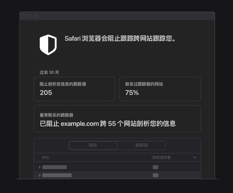 呼玛苹果手机维修分享如何在 Safari 浏览器中查看和打开隐私报告 