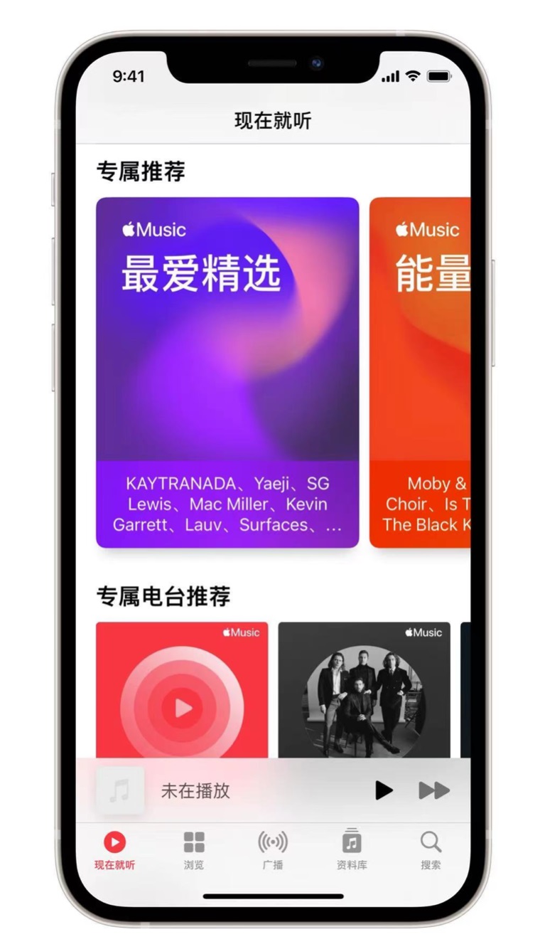 呼玛苹果手机维修分享iOS 14.5 Apple Music 新功能 