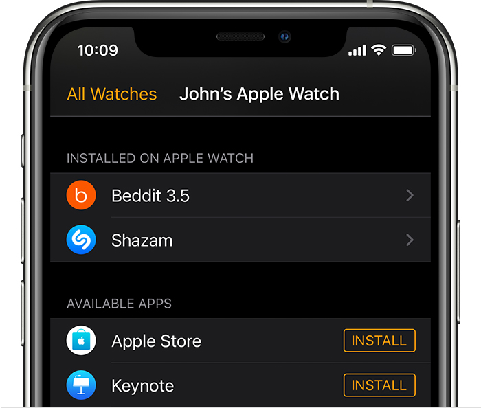 呼玛苹果手机维修分享如何在 Apple Watch 上下载应用 